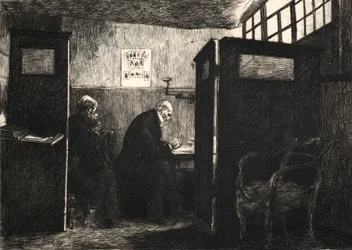 Ilustracja z „La Rue a Londres”, wyd. G. Charpentier et Cie, 1884